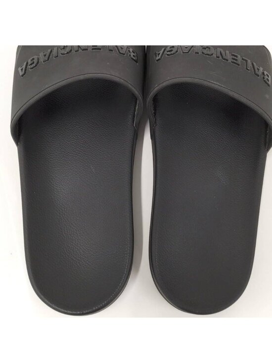 Balenciaga Poolside Sandals Black main image 4